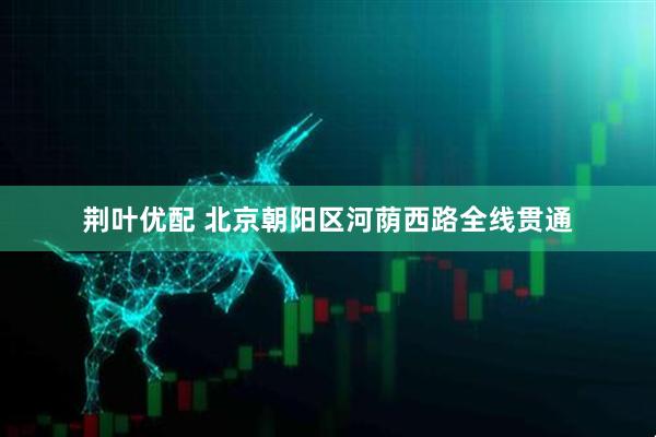 荆叶优配 北京朝阳区河荫西路全线贯通