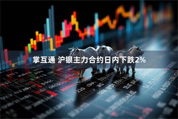 掌互通 沪银主力合约日内下跌2%